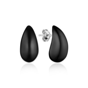 Cercei argint cu onix DiAmanti MS24483E-G (Argint 925‰ 0,4 g.)